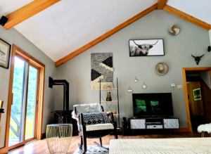 modern cabin interior cabins in Pennsylvania
