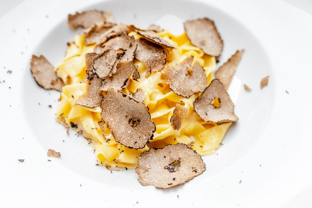 Pasta dish served on white platter in restaurants in Dublin