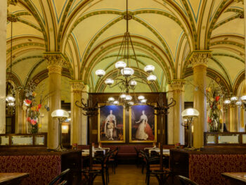 Upscale restaurant in Vienna