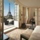 boutique hotels in paris can have views of the Eiffel tower