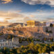 historical ruins on a hill and surrounding it things to do in athens