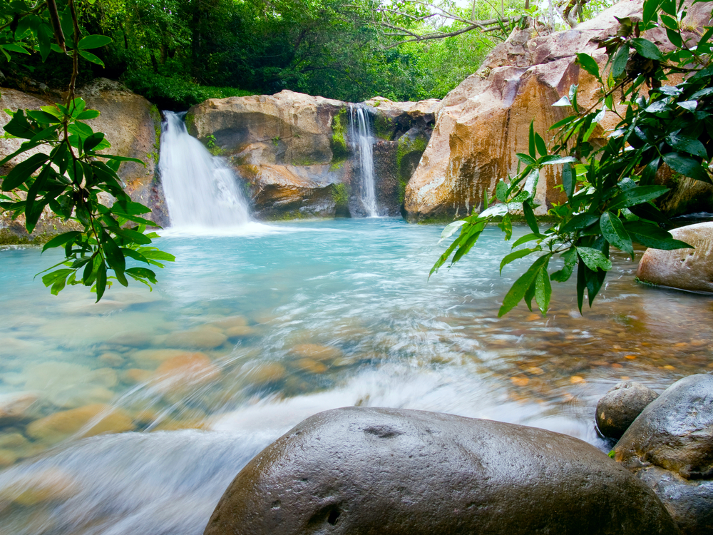 Waterfall at the Rincon de la Vieja National Park, Costa Rica