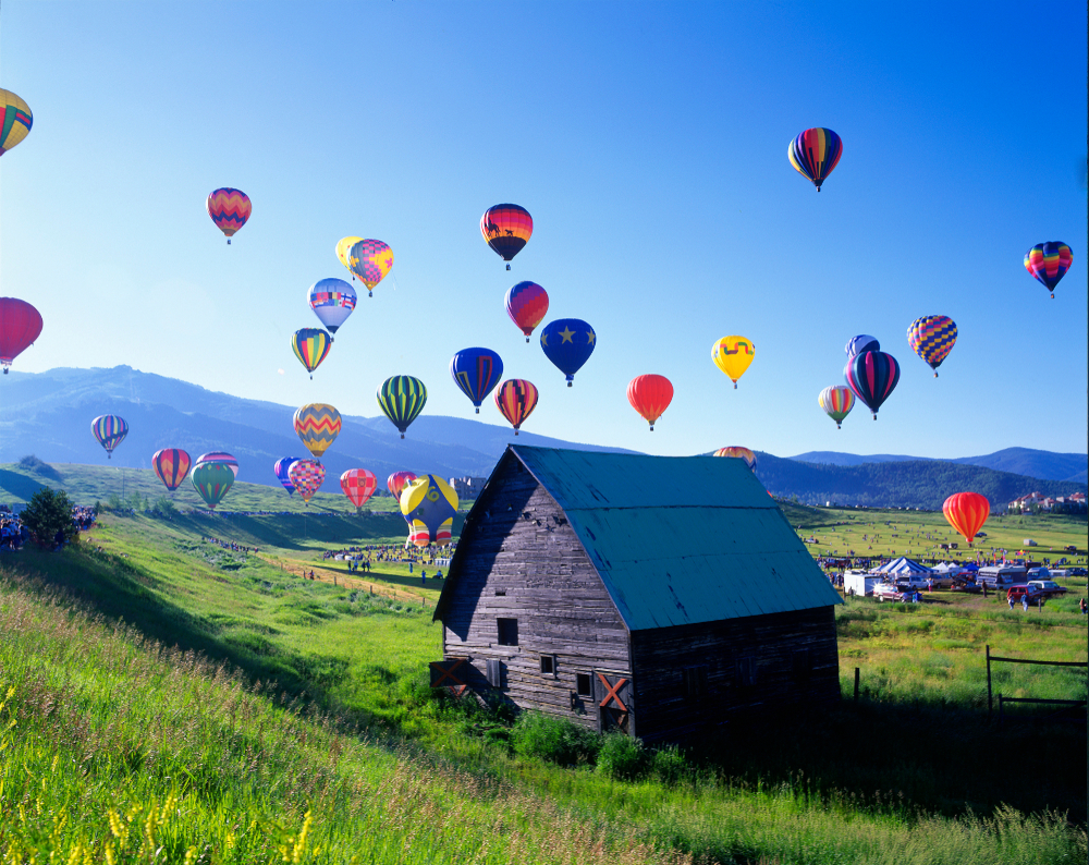 Hot Air Balloons Albuquerque - Steamboat Springs- Colorado Springs