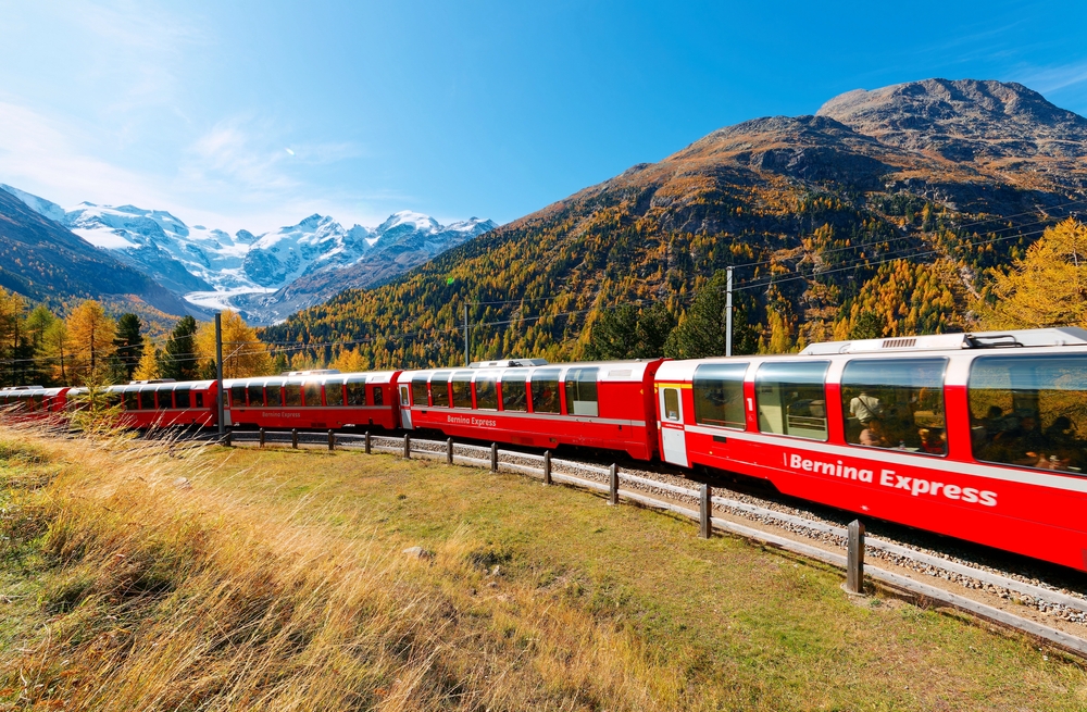 bernina express train