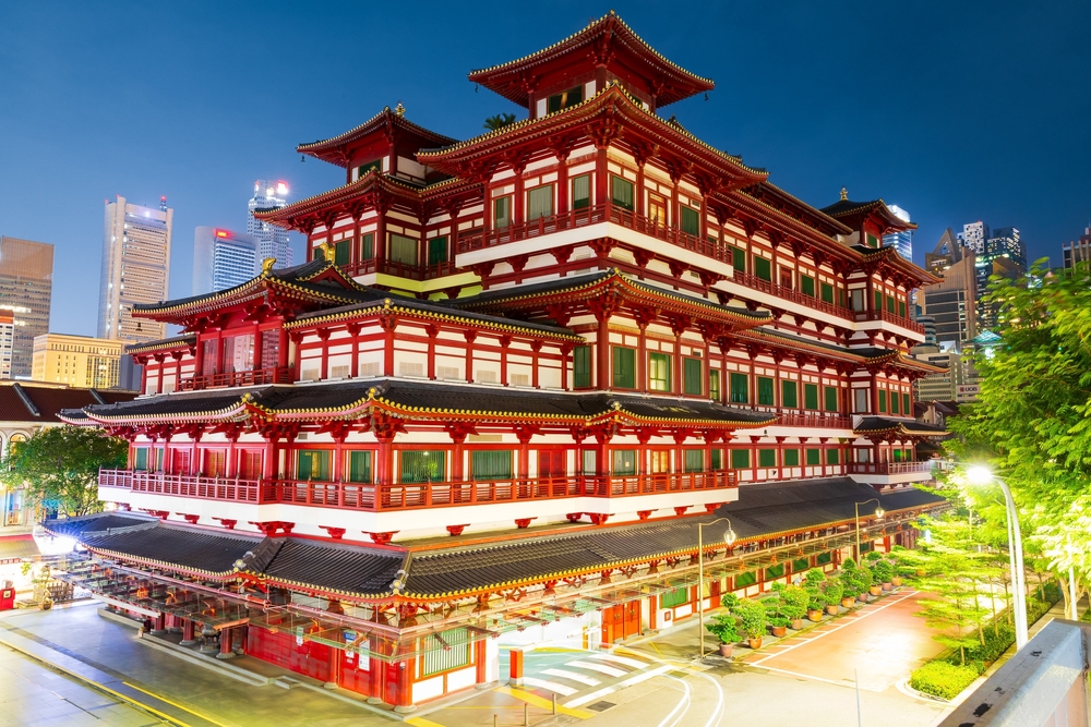 Buddha tooth relic temple