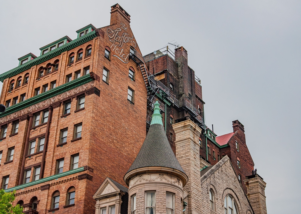 the stafford hotel closeup