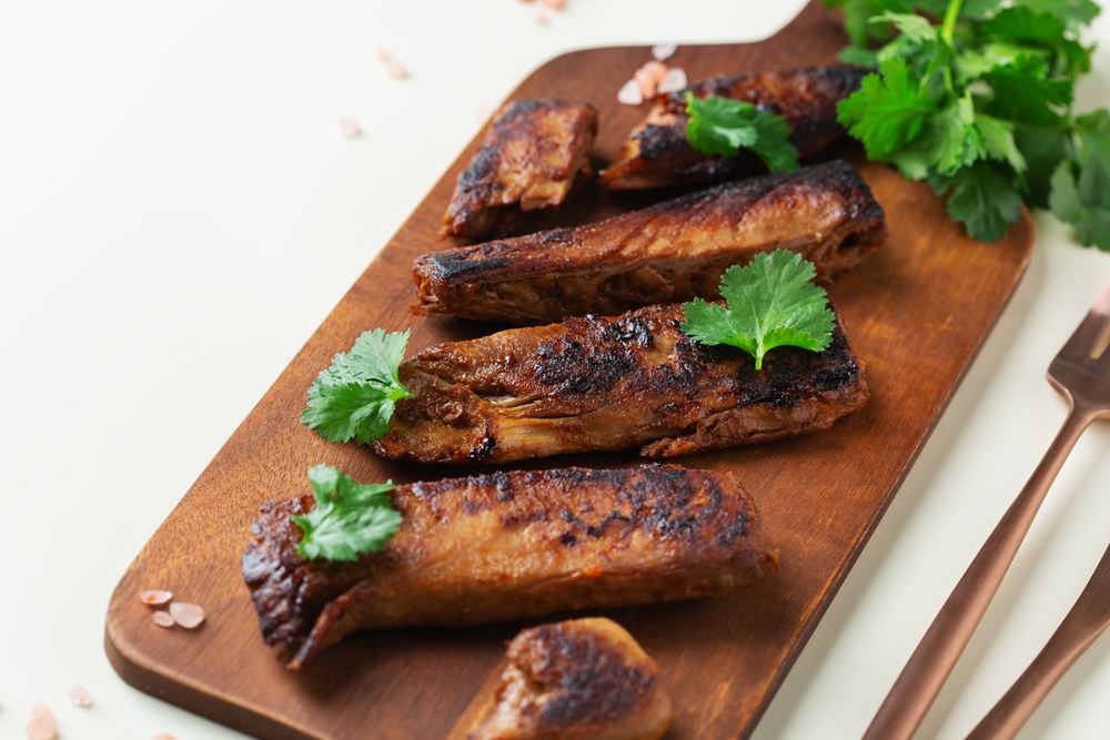 plant based bbq ribs