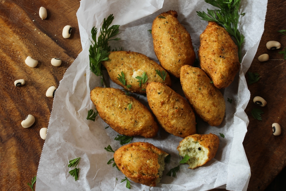 black eyes pea fritters